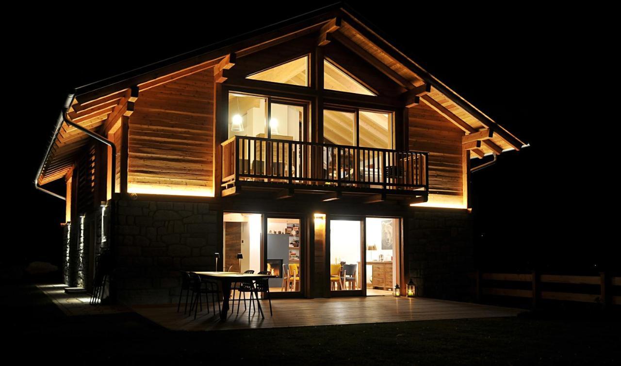 B & B Chalet Plan Strembo Exteriér fotografie