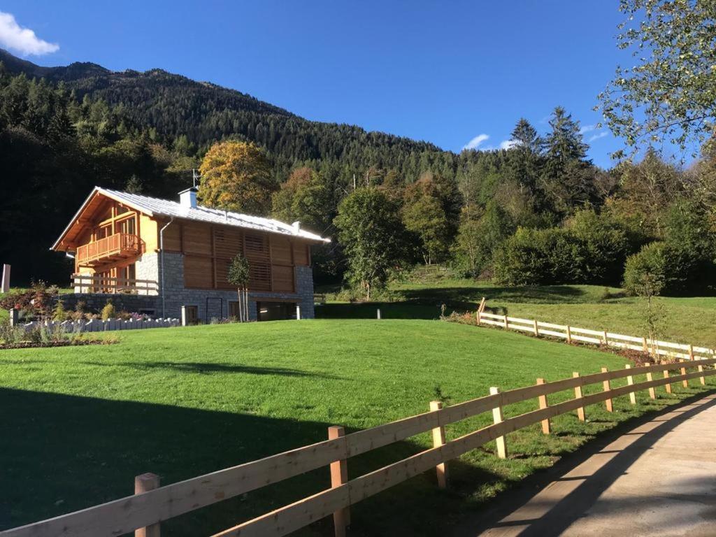 B & B Chalet Plan Strembo Exteriér fotografie
