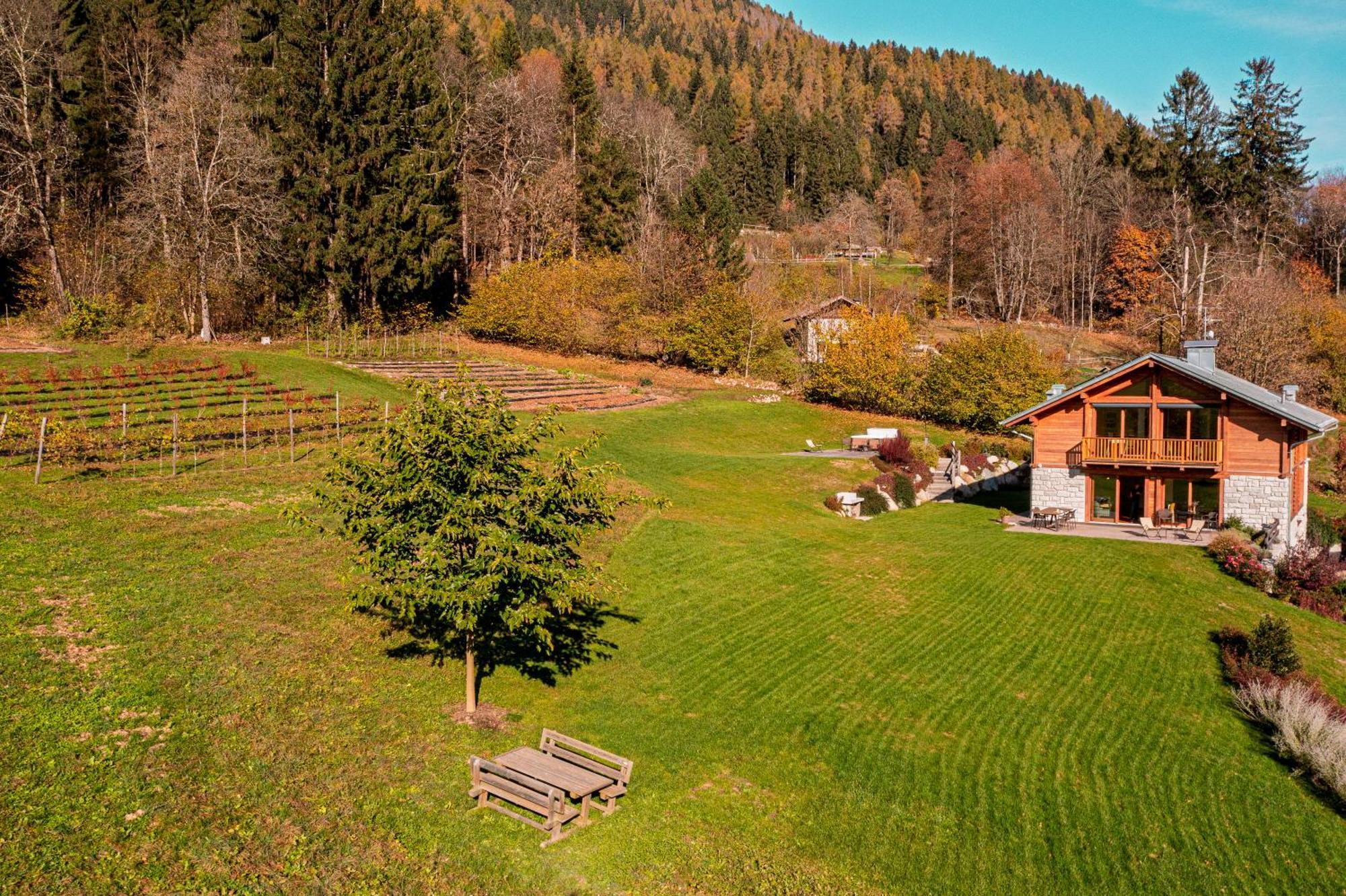 B & B Chalet Plan Strembo Exteriér fotografie